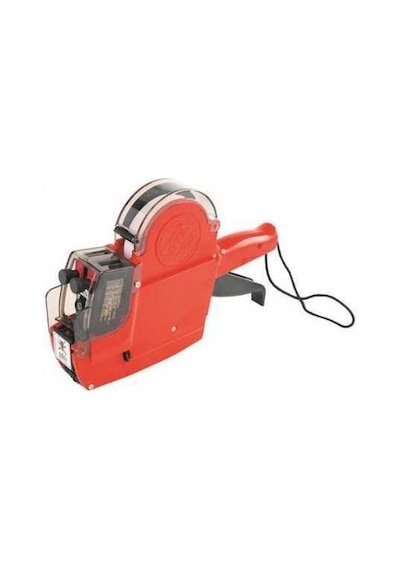 Kraf MX-6600 Çift Kafa Etiketleme Makinesi Kırmızı