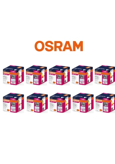 Osram 5w 6500k 10'lu Paket Beyaz Gu10 Ampül