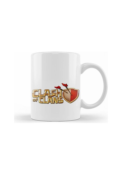 Clash Of Clans Kupa Bardak Porselen 2 Karışık