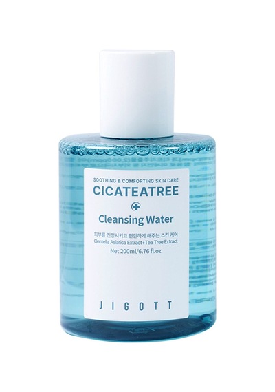 Jigott Cica ve Çay Ağacı İçeren Makyaj Temizleme Suyu Jigott Cica Tea Tree Cleansing Water 200 ML