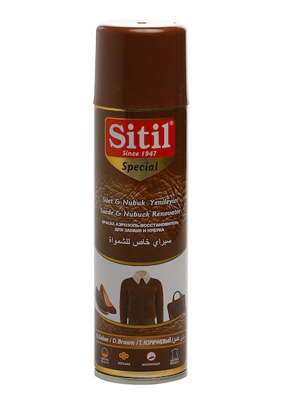 Sitil Ayakkabı Boyası Sprey 250 Ml Koyu Kahve Çok Renkli