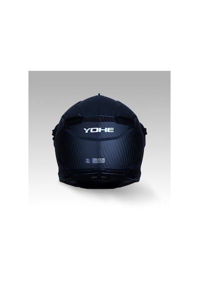 Yohe FG601 Çift Vizör Full Face Motosiklet Kaskı Mat Siyah