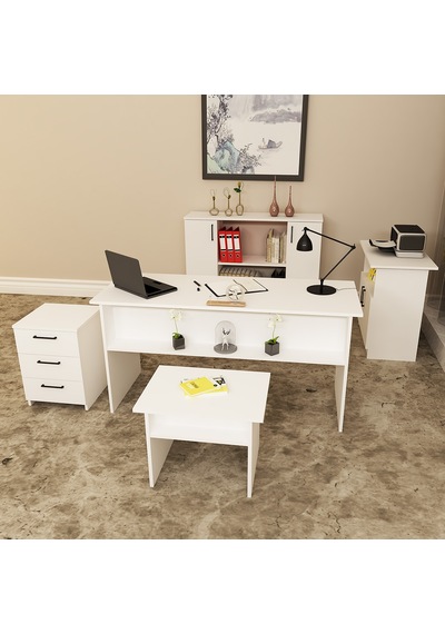 KALENDER DEKOR MERKÜR-1-2-3-4-5 OFİS BÜRO MASASI TAKIMI MRK01