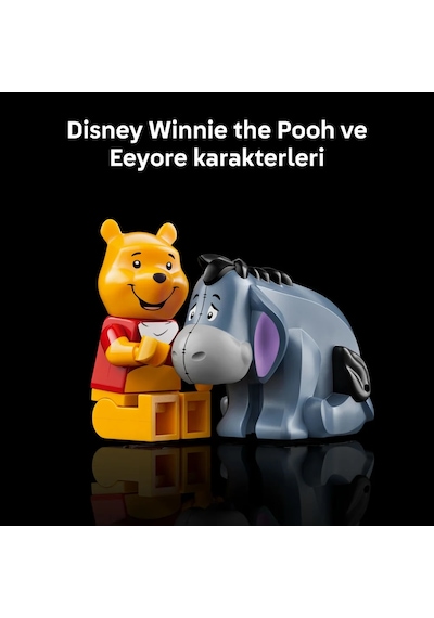 LEGO® ǀ Disney Ayı Winnie 43300 - Yetişkinler için Bal Küpü ve Minifigür İçeren Yaratıcı Dekoratif Model Yapım Seti (1399 Parça)