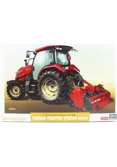 Hasegawa 66106 1/35 Ölçek, Yanmar Tractor Yt5113a Rotary , Plastik Model Kiti