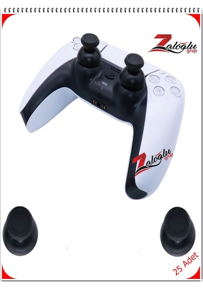 Zaloğlu Grup Ps5 Analog Topuz Playstation 5 joystick Tumbik 1.Sınıf 1.Kalite Yeni Ürün Mükemmel Uyum ( 25 Adet )