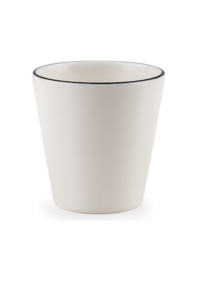 Kütahya Porselen Bone Ekin Mug Bardak 2 Parça Siyah Fileli Çok Renkli