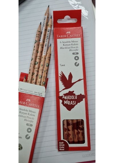 Faber-Castell 6 Anadolu Mirası Kurşun Kalem 6 Adet kalem