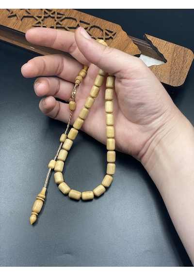 El Yapımı Dut Tespih 11x7 Mm