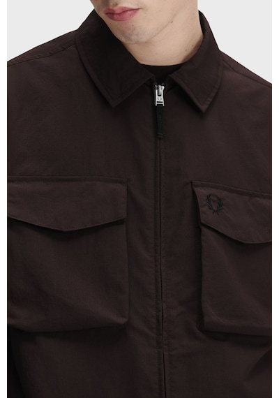 Fred Perry Regular Fit Gömlek Yaka Gömlek Erkek Gömlek M2402 33c Kahve