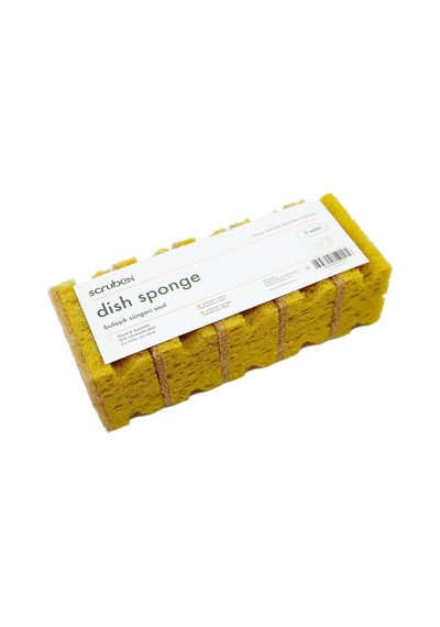 Sisal 5'li Bulaşık Süngeri Oluklu Sb1002