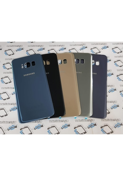 Samsung Galaxy Uyumlu S8 Arka Pil Batarya Kapağı (Cam). (198742005)