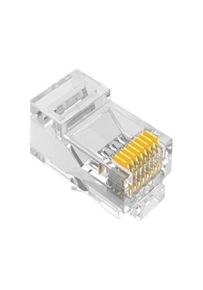 Speeduf 4220 Rj45 Jack Cat5e İnternet Kablo Konnektör Jak 100 Adet