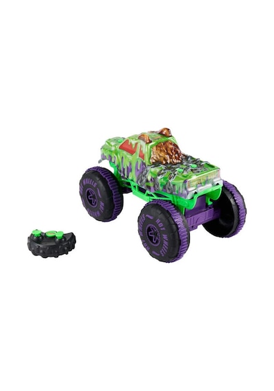 Hot Wheels Monster Trucks Mutant Chaos Wreckin Wolf Uzaktan Kuma Çok Renkli