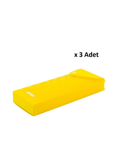 Bigpoint Kutu Kalemlik Sarı X 3 Adet Diğer