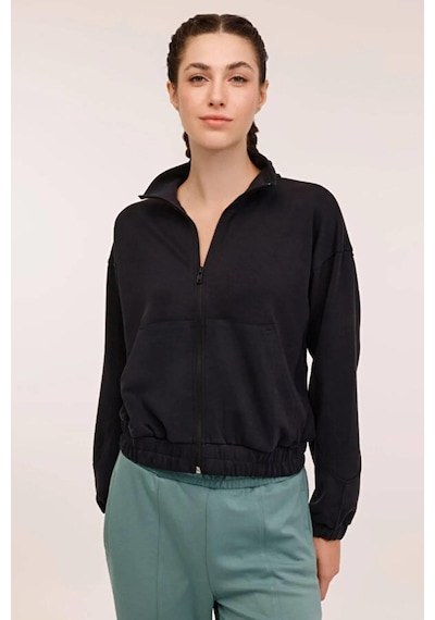 Lumberjack Kadın Sweat A101811954 4w Wl Tessa 18ms411 4pr-24118 Siyah
