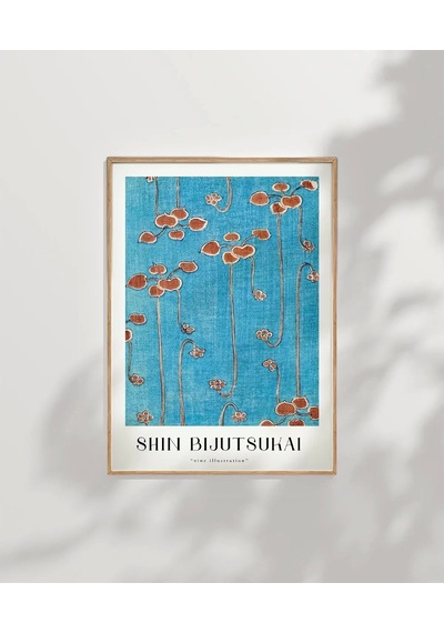 Çerçevesiz Poster Shin Bijutsukai Asma İllüstrasyonu