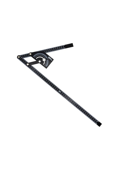 Rox Wood 0102 Çok Fonksiyonlu Dereceli Gönye Iletki 23Cm X   50Cm