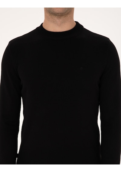 Pierre Cardin Erkek Siyah Kazak /triko 50315456-vr046 Siyah