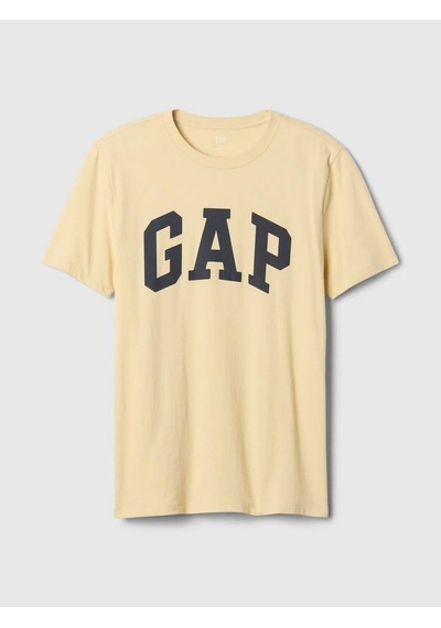 Gap 856659026 V-everyday Soft Basic Logo T Erkek Tişört Sarı