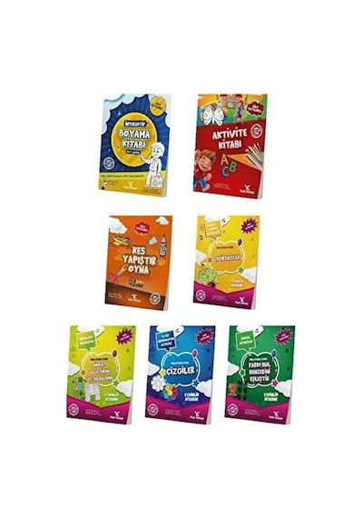 Okul Öncesi Seti - 7 Kitap Takım