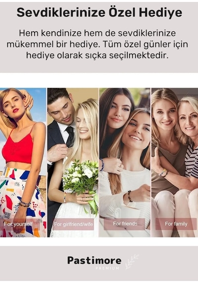 Unisex Doğal Taş Ay Taşı Bileklik Rahatlatıcı Sakinleştirici Beyaz Aytaşı Denge Bilekliği Çok Renkli