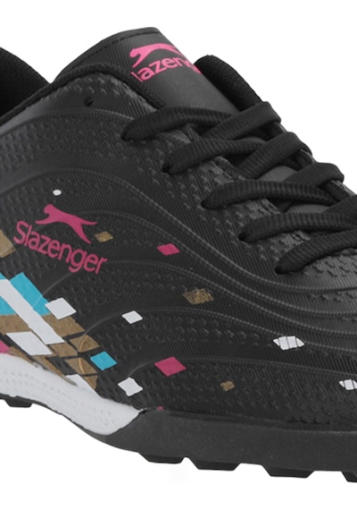 Slazenger Canarıa Erkek Çocuk Halı Saha Siyah Futbol Ayakkabısı