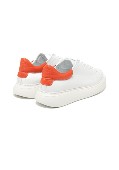 Sneaker Günlük Erkek Rc-25y-058-r1960 John May Beyaz-oranj Beyaz - Turuncu