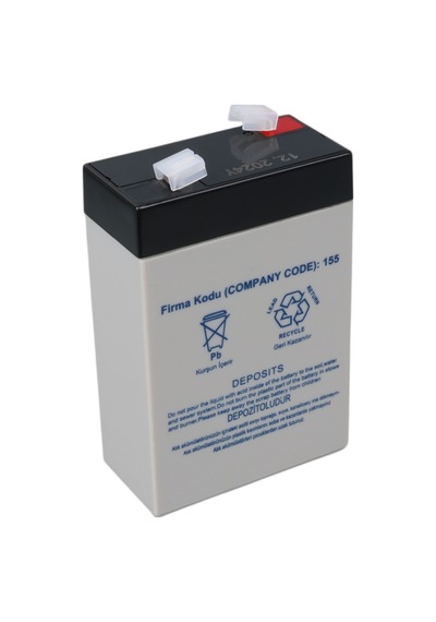 Yokohama Yh-62.3 6 Volt - 2.3 Amper Akü 90x43x38 Mm