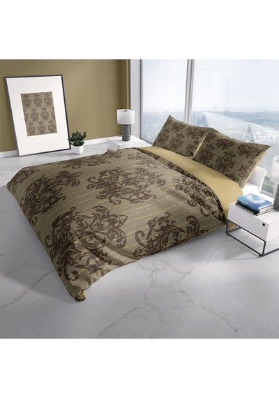 Cattleya Harmony 3D Pamuk Saten Çift Kişilik Nevresim Takımı
