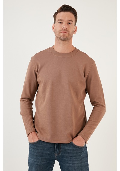 Buratti 5905406 Erkek Sweatshirt Kahverengi