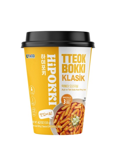 3 Adet Hipokki Acı Ve Tatlı Soslu Kore Pirinç Keki 120 G