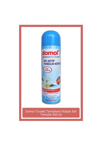 Tuvalet Temizleyici Köpük Saf Temizlik 500 Ml Tekli