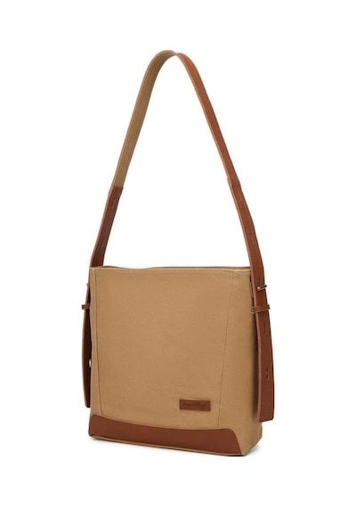 Smart Bags Kanvas Kadın Omuz Çantası Smk Kn-1331 Camel