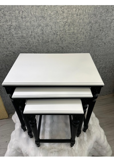 Ahşap Oymalı Zigon Sehpa