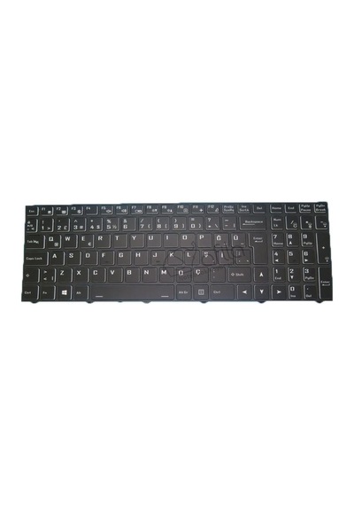 Monster Uyumlu Abra A5 V16.6.5, A5 V16.6.6 Klavye Işıklı Siyah (Rgb) - 555174067
