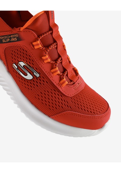 Skechers Bounder-tech - Ultra-brısk Büyük Erkek Çocuk Kırmızı Spor Ayakkabı 403850l Rdbk Kırmızı