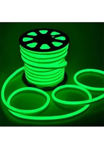 12v Neon Şerit Led Yeşil Işık