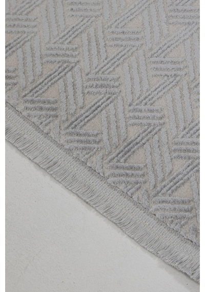 Çam Halı Norm 6212 Gri Romans Halı Modern Desenli Makine Halısı