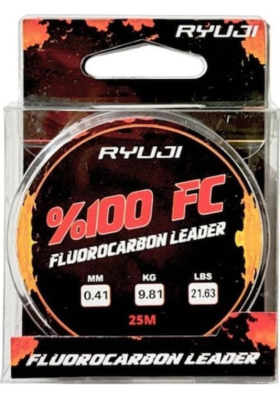 Ryuji %100 Fluorocarbon 25 Mt Lider Misina 0.23mm