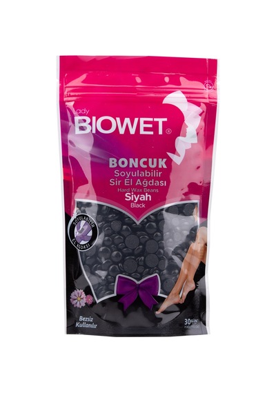 Bıowet Boncuk Granür Ağda Doğal Black 220 G