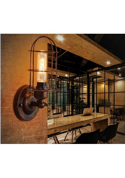 Riolight Retro,rustik,vintage Bakır Eskitme Mafsallı Hareketli Ba Eskitme