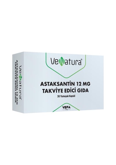 Venatura Astaksantin 12 Mg 30 Yumuşak Kapsül