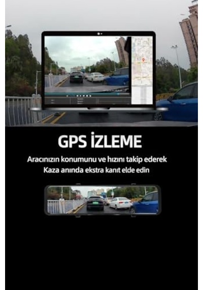 2k 1296p Wdr Wifi 135 Geniş Açı Lens Araç Kamerası
