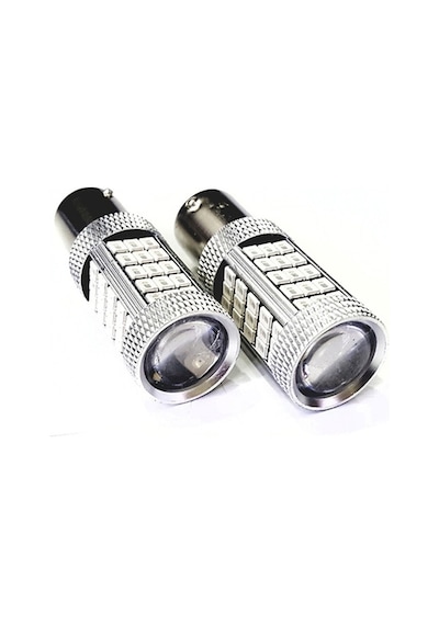 Femex Premium P21W-1157-9W- Çift Duy Şaşı Led Ampul Kırmızı