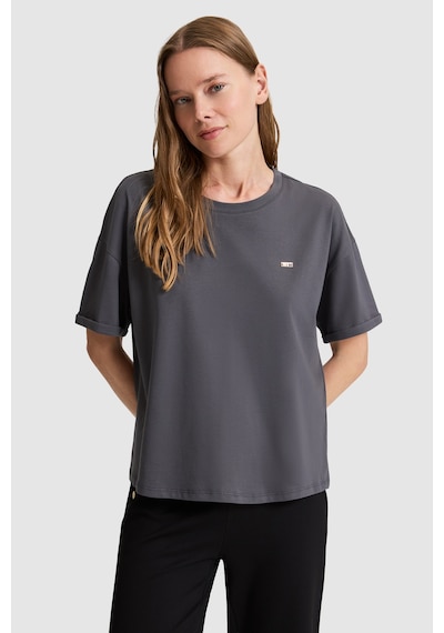 U.s. Polo Assn. Kadın Antrasit Tişört Basic 50323545-vr006