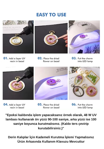 Sirius Uv Reçine Sert Tip - Hızlı Kürlenen 100ml