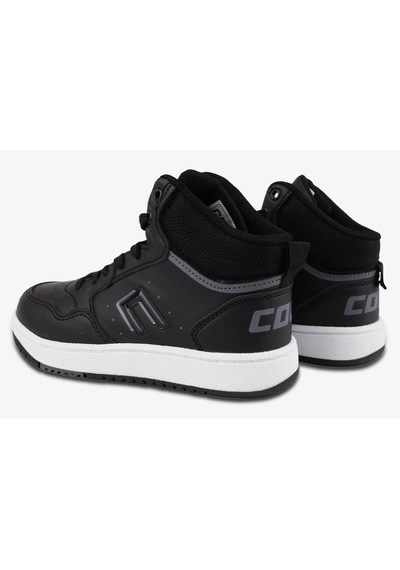 Cool Adel Uzun Boğazlı Ortopedik Taban Unisex Çocuk Spor Ayakkabı Siyah