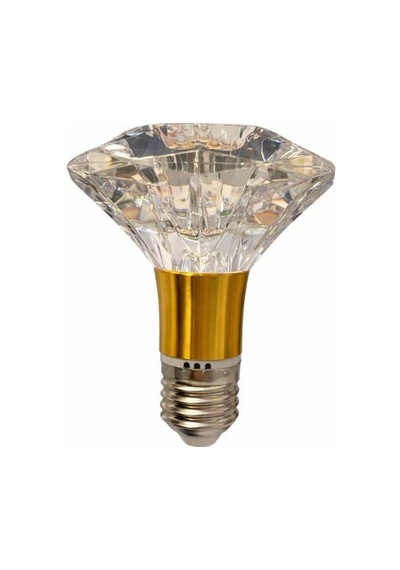 Ledolet 4w Kristal Diamond Led Ampul Sarı Işık 3000k - E27 Dekoratif Led Lamba