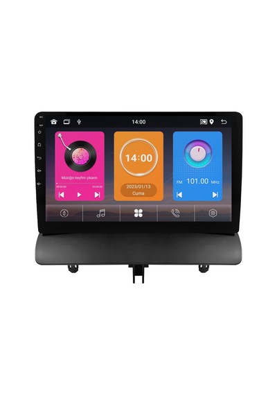 Ford Courier Titanium Android Multimedya Sistemi 2013-2024 Crv-4862xaa 9"